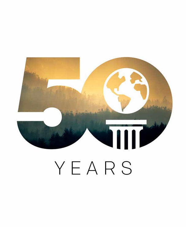 Cover of Earthjustice's 2021 Annual Report.