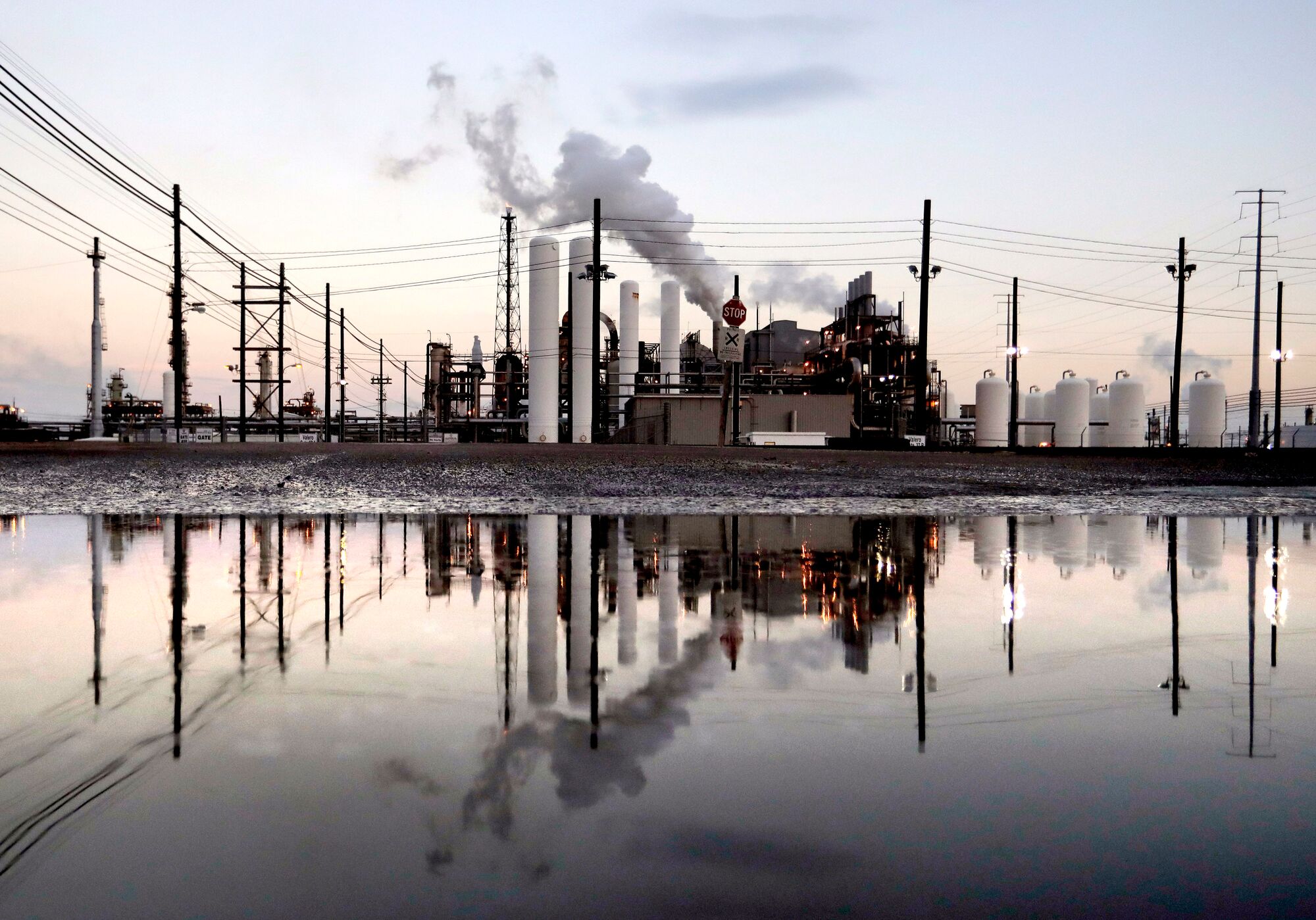 An Air Products and Chemicals Inc. carbon capture and blue hydrogen facility in Port Arthur, Texas.