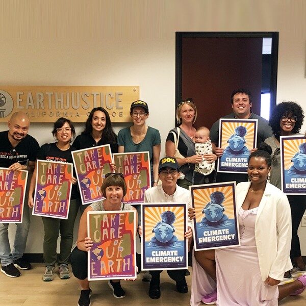 LA-climate-strike_lrogers-800 The Los Angeles office gets ready for the Global Climate Strike.