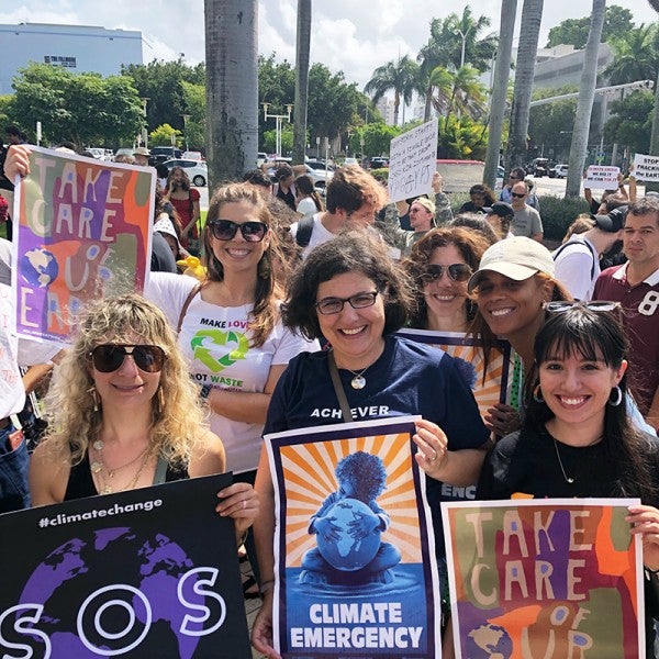 MIA-climate-strike_larroyo-800 The Miami office marches with Global Climate Strikers.