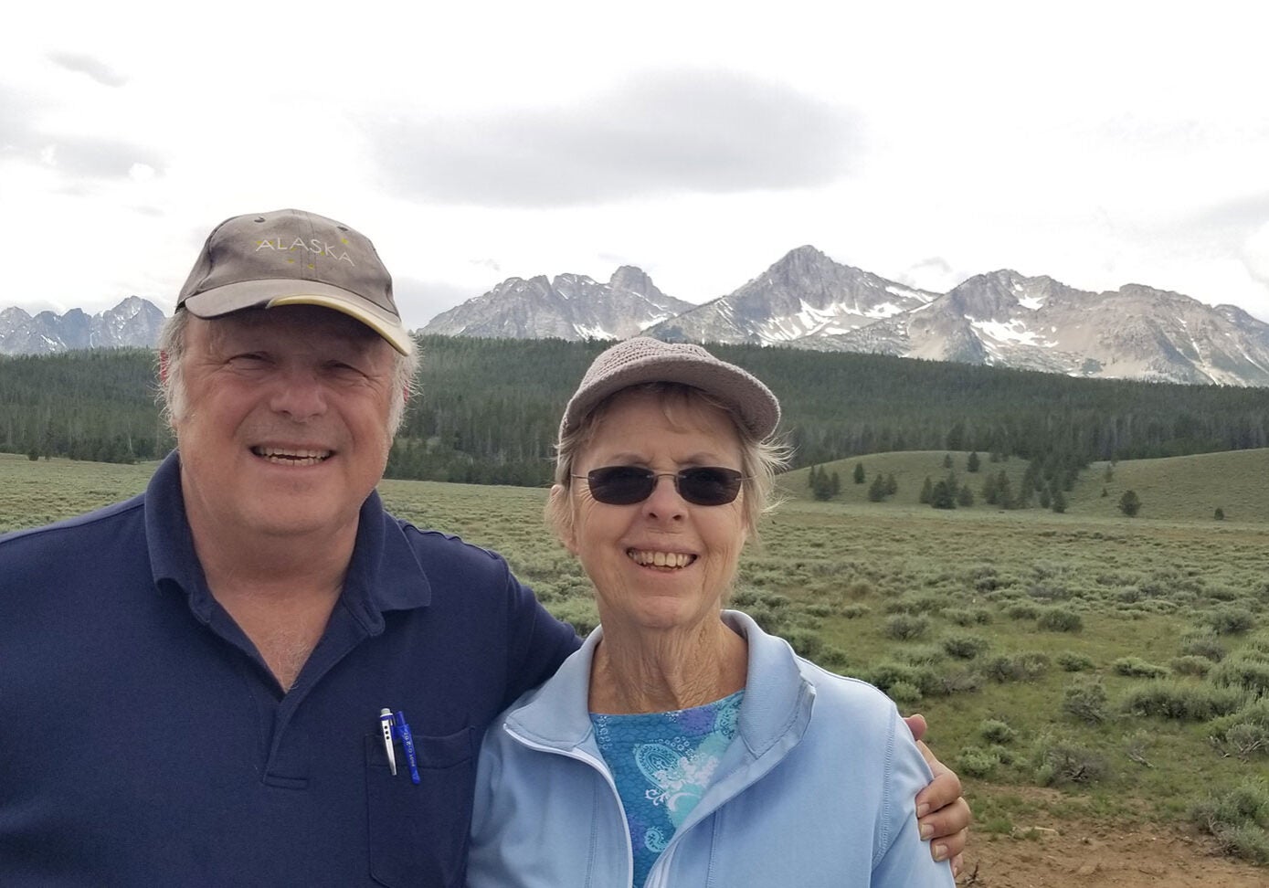 nordahl-2000 Diana and Richard Nordahl, Earthjustice supporters for 40+ years, in the Sawtooth Wilderness.