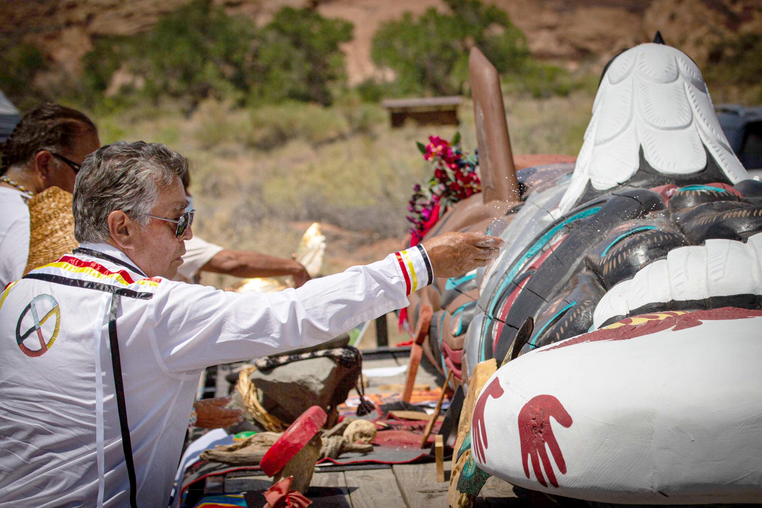Red Road to DC event at Bears Ears, Utah. on July 17, 2021.
