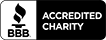 BBB Accredited Charity.